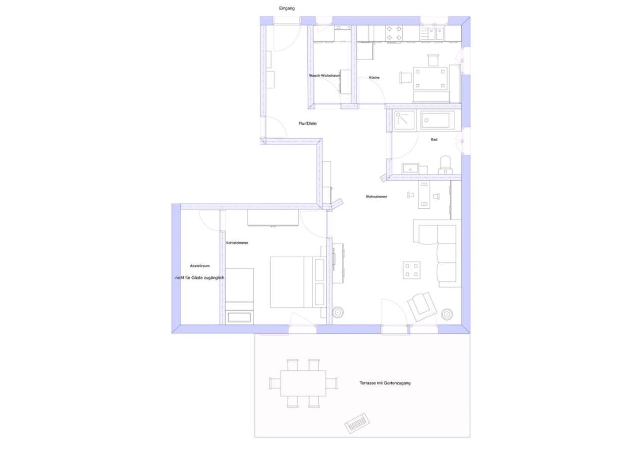Ferienwohnung Biosphaerenblick Muensingen Exterior photo